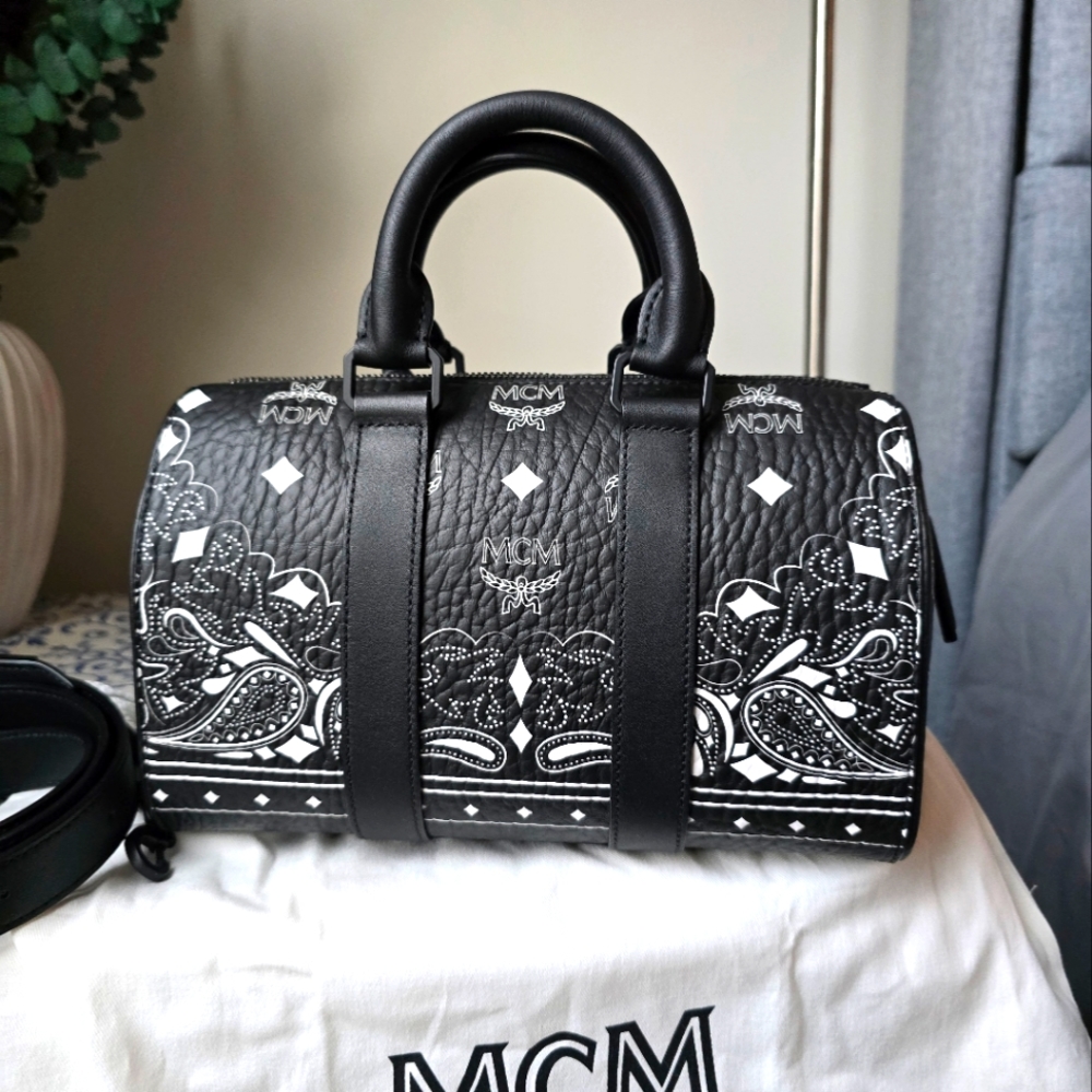 MCM® Aren Bandana VI Boston Small bag
